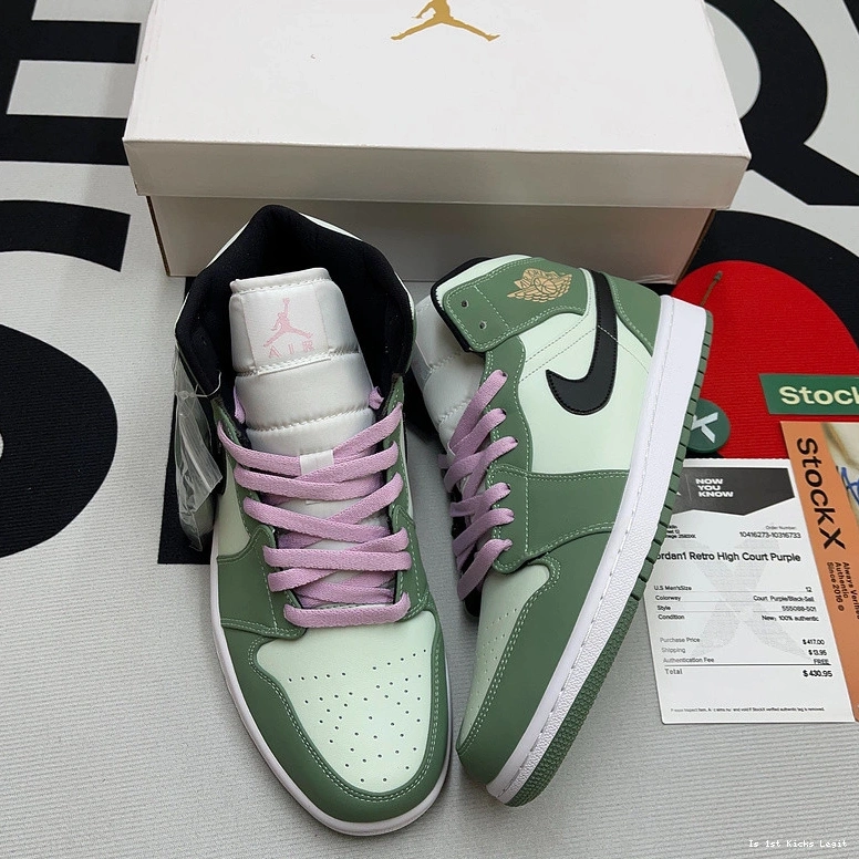 1 - Green (W) Dutch Jordan CZ0774-300 Mid 0228